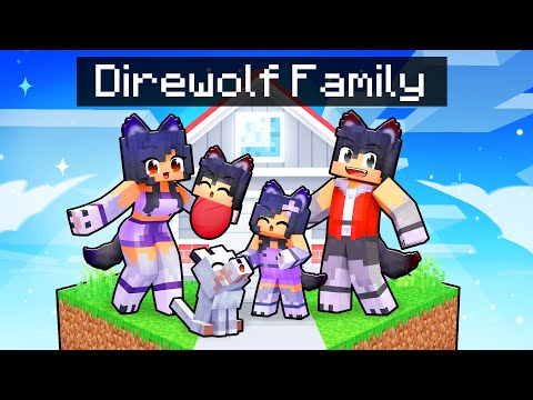 EPIC! Aphmau's DIREWOLF FAMILY in Minecraft!