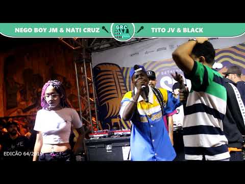 Nego Boy JM e Nati Cruz x Tito JV & Black (BA) |Semifinal | 64ª Batalha Grajaú Rap City