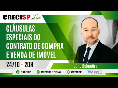 Cláusulas especiais do contrato de compra e venda de imóvel  - Júlio Delamôra