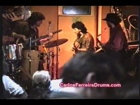 The Vintage Tapes - BRAZJAZ Live! - Asa Branca - Debut gig 1991 - Congas and Drums Solo