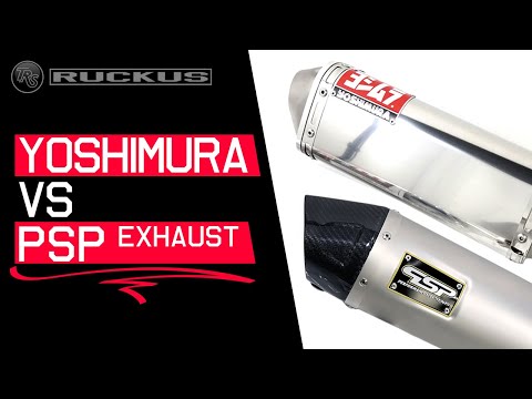 Yoshimura VS PSP Honda Ruckus / Metropolitan Exhaust