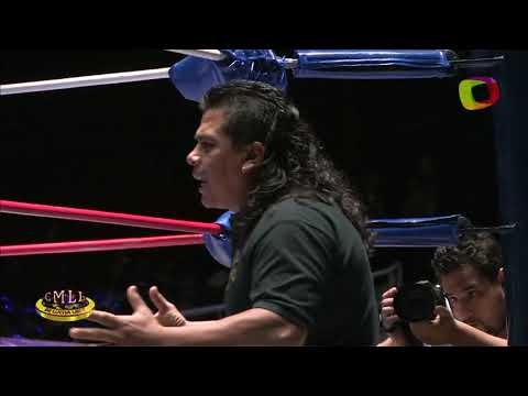 Super Halcon Jr. vs. Guerrero Negro Jr. En Busca de un Idolo 2014 First Round (CMLLonTerra 4/8/2014)