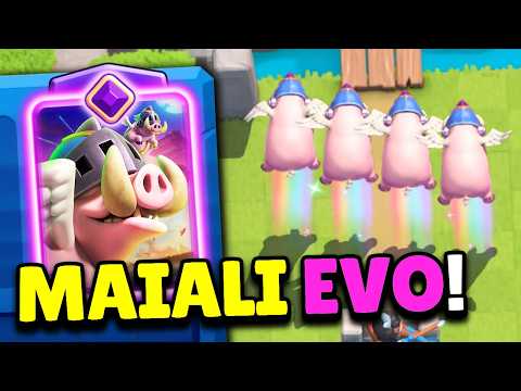 OMG... MAIALI VOLANTI EVO e REAZIONE TV ROYALE! 📺 Clash Royale ITA