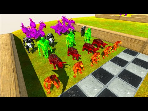 COLORED FANTASY CHAMPIONSHIP - Animal Revolt Battle Simulator