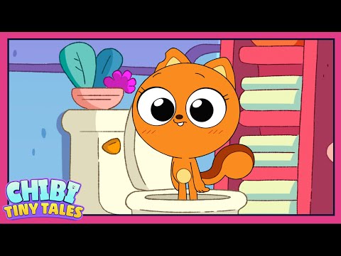Kiff Chibi Tiny Tales | Toilet Flood Pool Party | @disneychannelanimation