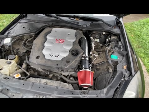 New Cold Air intake for my G35!