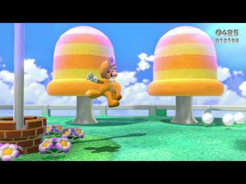Super Mario 3D World (Switch) 1-1 Speedrun - Time: 15 (Former WR)