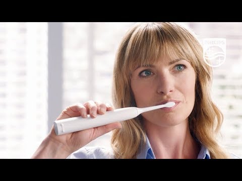 Philips Sonicare ProtectiveClean 5100 „Sonic“ elektrinis dantų šepetėlis HX6859/29 video