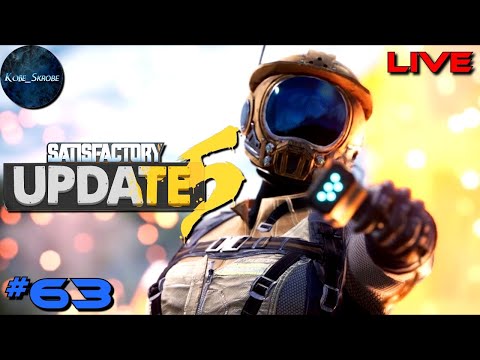 Satisfactory: Update 5 - Ep.64 | New Race Track, Maze, & Parkour Course (VOD)