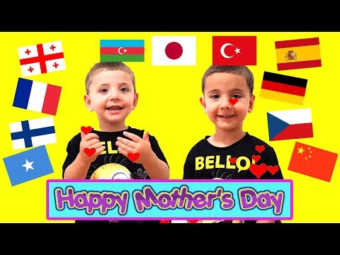 Turkish Kids Say "Mother"in  50 Different Language