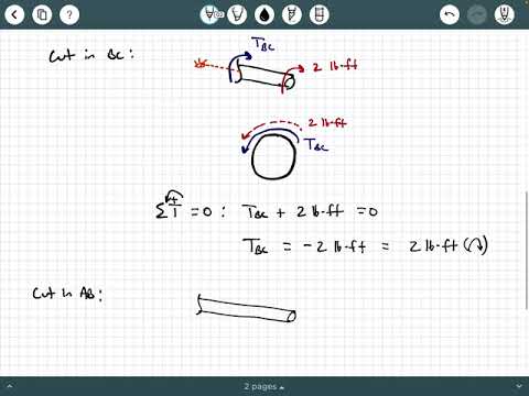 Mechanics of Materials - Video 62:  Torsional Shear Stress Example 1