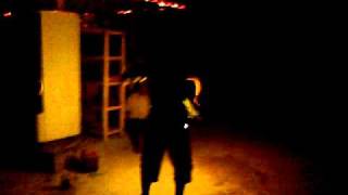 preview picture of video 'Fireball Man in Gili Trawangan'
