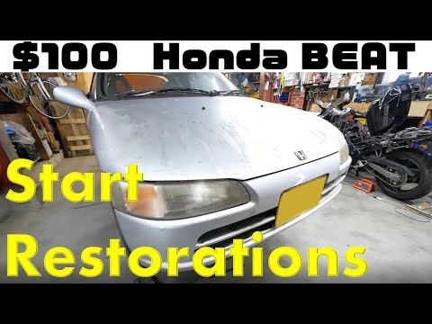 Thumbnail for [Vol.1]DIY; Start Restorations [Honda Beat PP1] Japanese K-car by Honda Beat