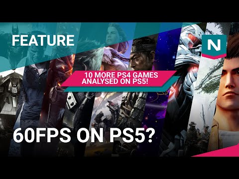 MORE PS5 Backward compatibility testing - 10 games tested - which games hit 60fps?!