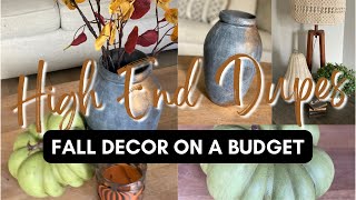 Pottery Barn and Kirklands vs Dollar Store and Thrift Store | Fall Home Decor DIYs