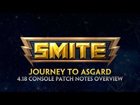 SMITE - 4.18 Console Patch Overview - Journey to Asgard