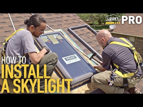 How To Install a Skylight | Lowe’s Pro How-To
