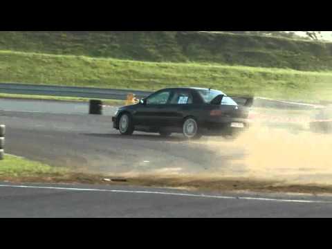 VI SuperOes Tor Poznań 2013 - Damian Kaczorowski - Mitsubishi Lancer evo IX