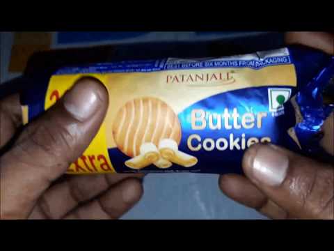 Review of Patanjali Butter Cookies