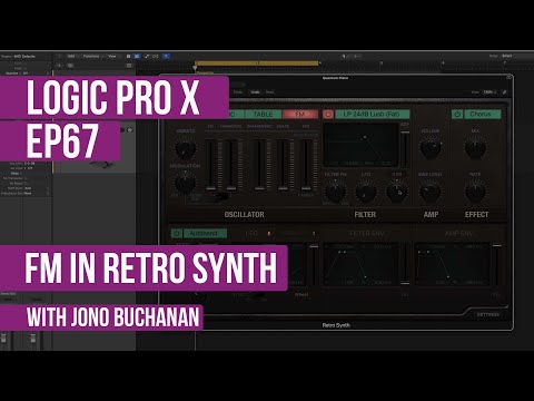 LOGIC PRO X - FM in Retro Synth