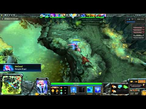 Dota 2 Ultra kill Balanar after awesome BH from Enigma on Roshan by Rock