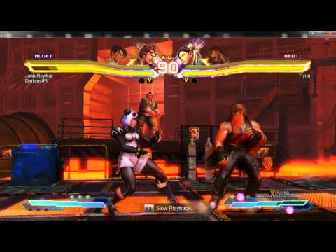 SfxT Rowkar(Hwoarang) & DarkrustPt(Jin) vs Tiyuri(Chun Li & Ryu)