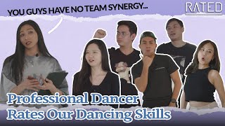 Professional Dancer Rates Our Dance Skills | RATED Ep. 8 video