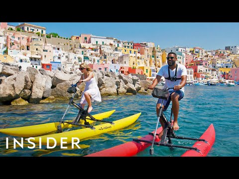 水上バイクツアーに行く＋イタリアで大きなモッツァレラボールを作る｜旅のあそび方 S2 Ep 4 (Going On A Water Bike Tour + Making Large Mozzarella Balls In Italy | Travel Dares S2 Ep 4)