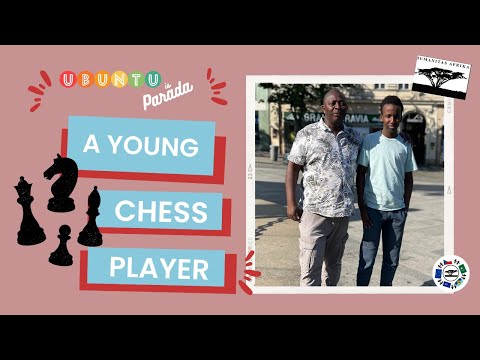 Saad, young chess player from Norway in Pardubice (July 2022)