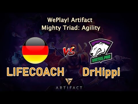 Lifecoach vs DrHippi - Group C | Artifact Mighty Triad: Agility | WePlay!