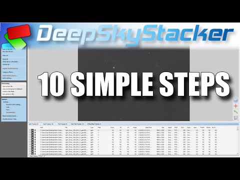 Deep Sky Stacker Tutorial in TEN Simple Steps