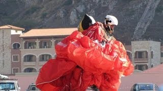 preview picture of video 'Parapendio, in volo sino allo scoglio di Capo Altano (Portoscuso)'