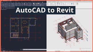 How to import DWG files in Revit and create a floor plan with it