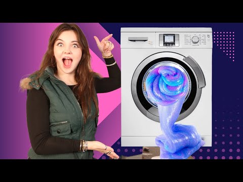 Making slime in a washing machine – an experiment! - BIBI