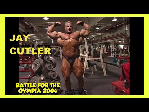 JAY CUTLER - BACK AND BICEPS AND POSING - BATTLE FOR THE OLYMPIA 2004