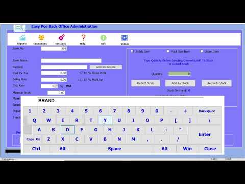 Easy Pos Inventory Management Bars thumbnail