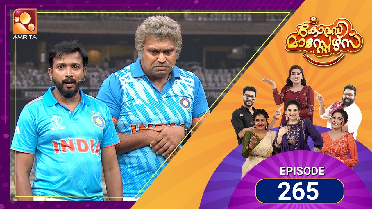 265 Episodes of Laughter! 😂 Comedy Masters Keeps the Fun Rolling | Comedy Masters | Amrita TV