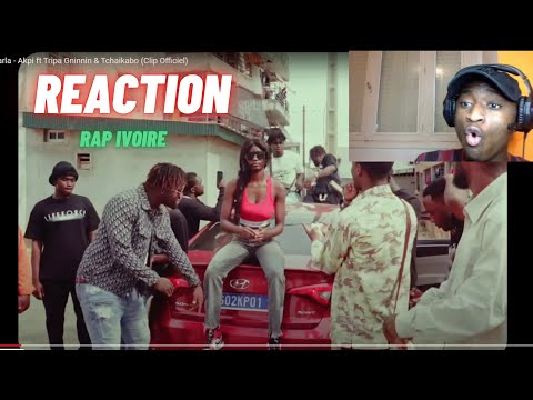 Réaction RAP IVOIRE| Marla - Akpi ft Tripa Gninnin & Tchaikabo (Clip Officiel) 🇨🇮 réagit par SKAYZO