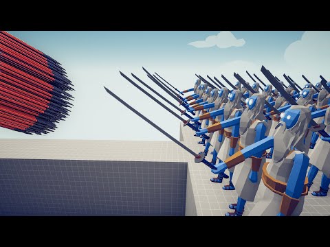 Giant Size ZEUS Army vs Every God | Tabs Simulator