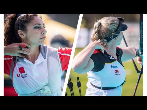 Katharina Bauer v Gulinaz Coskun – recurve women gold | Spring Arrows Antalya 2022