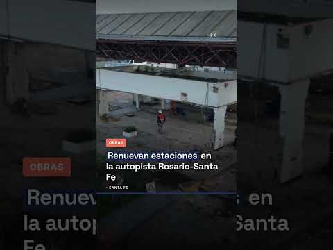 Renuevan estaciones en la autopista Rosario-Santa Fe