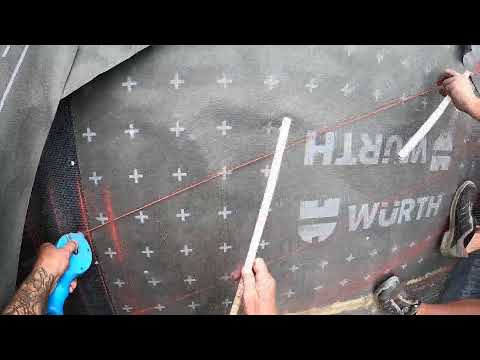 Schiefer Wangenkehle ansetzen - Teil 67 - Altdeutsche Deckung- Schieferdach Halle