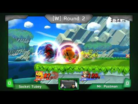 Socket Tubey (Pac-Man/Roy) vs. Mr. Postman (Link/Roy)  - Smash Sunday @ eBash