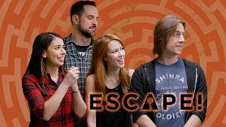 Critical Role Escapes the Evil Sorcerer&#39;s Lair (Escape! w/ Janet Varney)