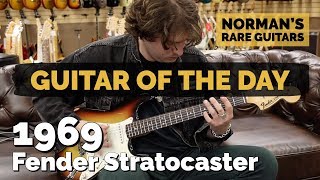 Video thumbnail for Guitar of the Day: 1969 Fender Stratocaster | Norman's Rare Guitars by Normans Rare Guitars