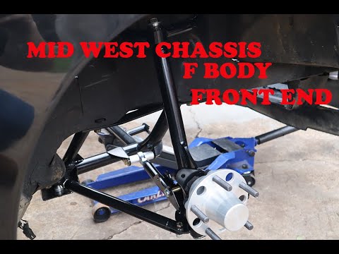 How to install F Body tubular K member/front suspension Mid west Chassis SOOO MUCH WEIGHT SAVINGS!!!