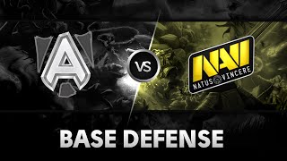 Base defense by Alliance vs Na'Vi @ D2CL V