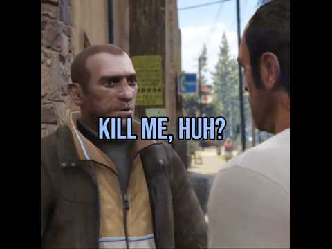 Racist Trevor meets Niko 💀#gta5 #shorts #gaming