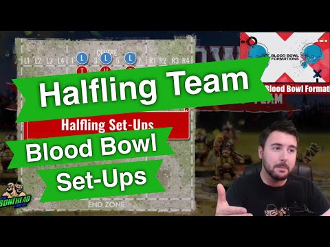 Halfling Team Set-Up Formations for Blood Bowl - Blood Bowl 2020 (Bonehead Podcast)