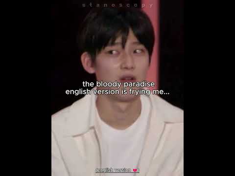 the enhypen bloody paradise english version sounds different... #kpop #enhypen #kpopenglish